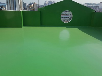 옥상 방수 후